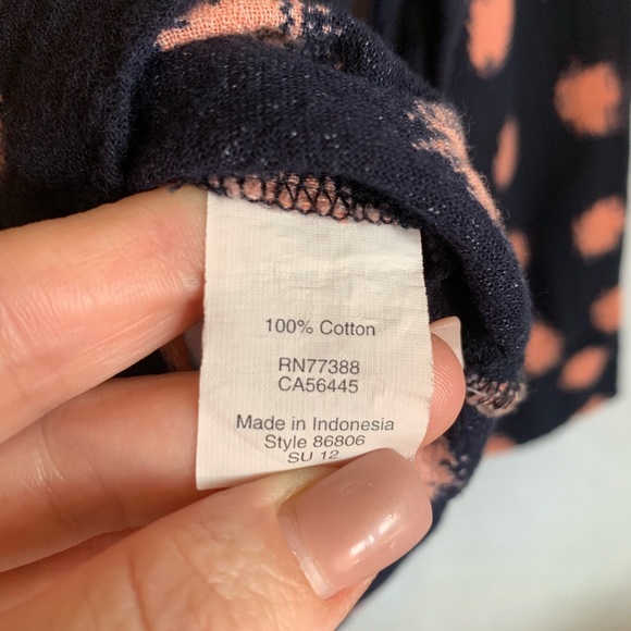 J.Crew Polly Popover in Silk-Screen Dot - Picture 6 of 8